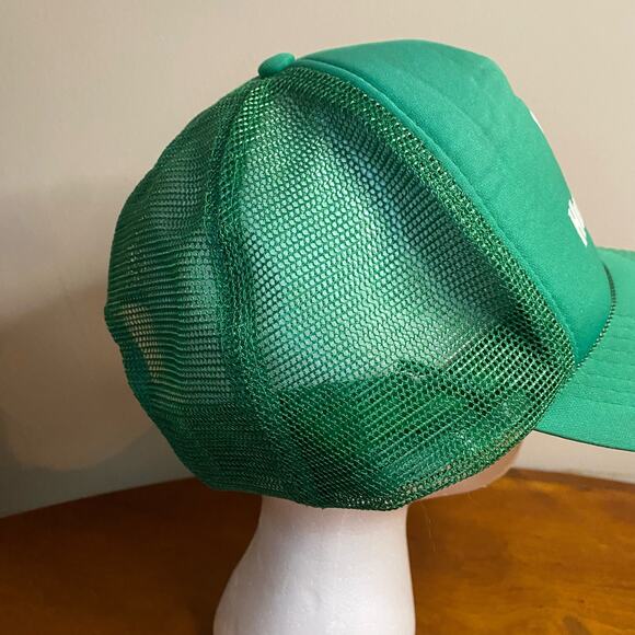 Huntington Banks VSport Vintage Green Trucker Hat Unisex Mens One Size - Picture 10 of 16